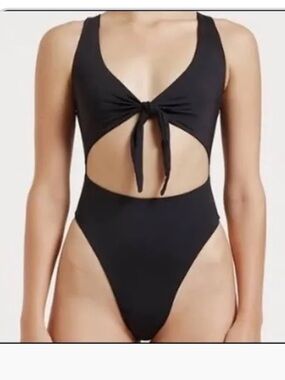 MYRA SWIM Black One-Piece Swimsuit
